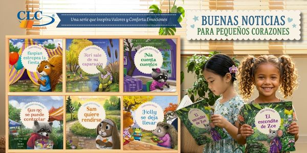 Serie de libros, que muestran animales, a través de lecciones