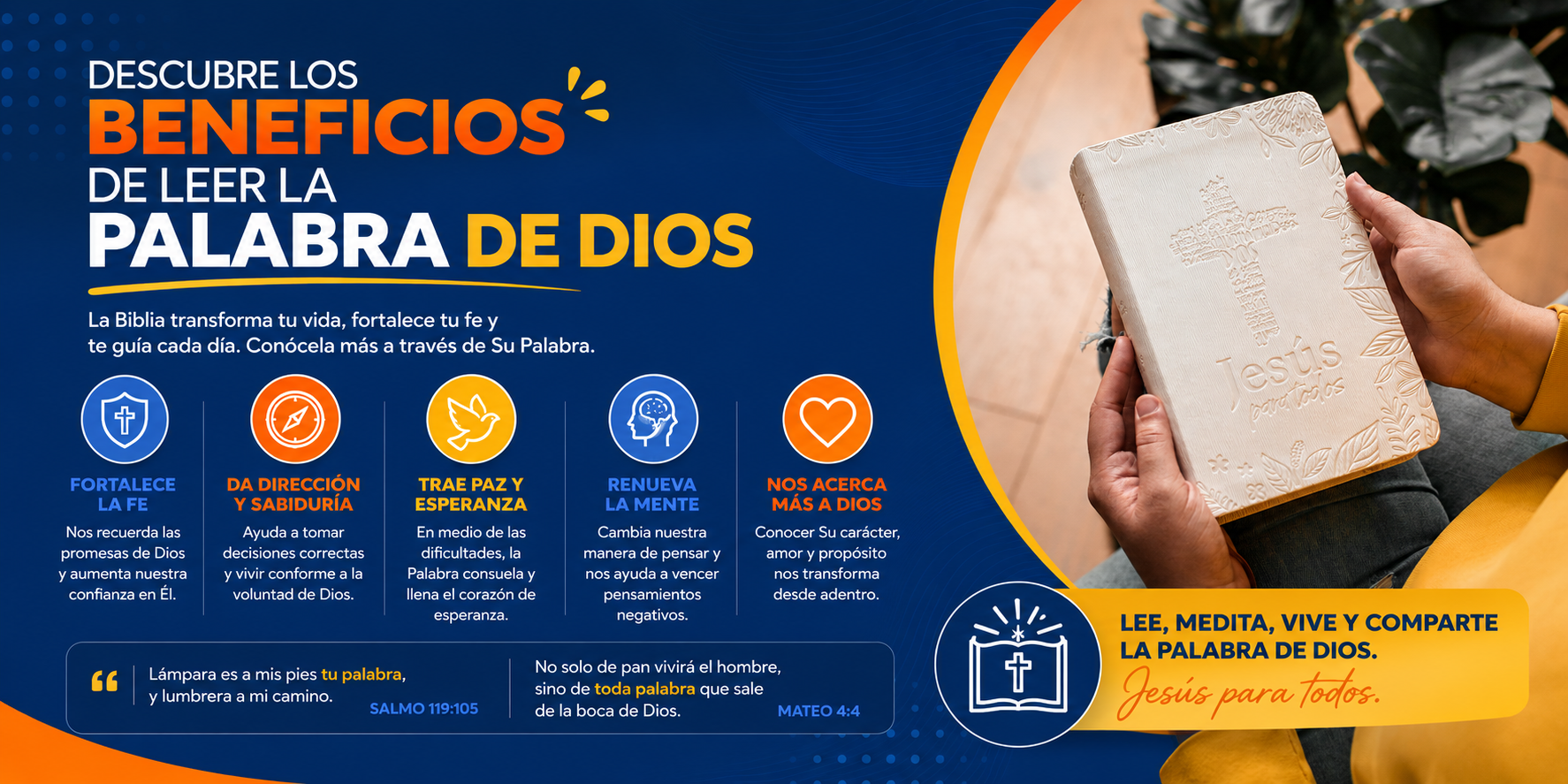 Beneficios de leer la Palabra 
