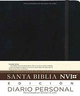 NVI Biblia Edición Diario Personal (Tapa Dura Negro) [Biblia]