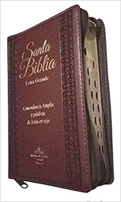 RVR1960 SBU Biblia Letra Grande Tamaño Manual Con indice y Concordancia