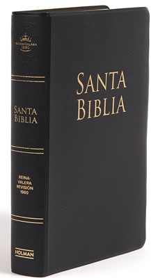 RVR 1960 Biblia Letra Grande Tamaño Manual (Vinilo, Negro)
