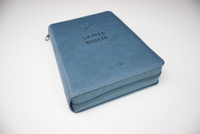 Biblia NVI Letra Grande Con Zipper (Imitación Piel)