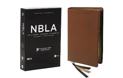 NBLA Biblia Ultrafina Colección Premier Letra Grande (Piel De Cabra Marrón)
