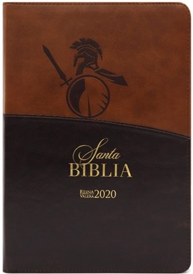 RVR 2020 Biblia Edición Zíper Letra Grande (Imitación piel, Duotono café-choco, Canto Plateado)