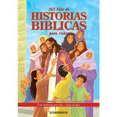 365 Días de Historias Bíblicas para Niños (Tapa Dura, acolchonada)