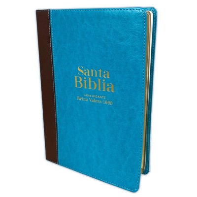 RVR 1960 Biblia Letra Gigante (Imitación Piel Turquesa)