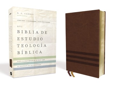 NVI Biblia de Estudio, Teología Bíblica (Imitación Piel - Café)