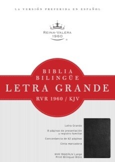 RVR 1960/KJV Biblia Bilingüe Letra Grande (Tapa Dura)