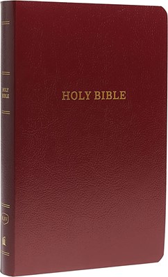 KJV Gift and Award Bible ( Leather-Look, Burgundy)