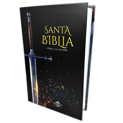 RVR 1960 Biblia Letra Grande Espada (Flex, negro)