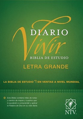 Biblia NTV de Estudio del Diario Vivir, Letra grande (Tapa Rustica)