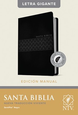 NTV Biblia Edición Manual Letra Gigante (Imitación Piel, negro)