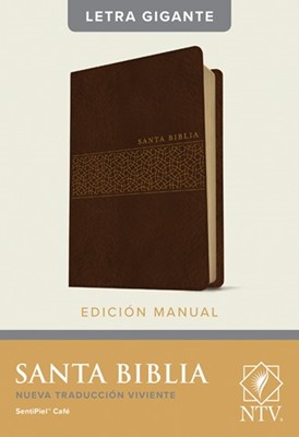 Biblia NTV, Edición Manual, Letra Gigante (Imitación Piel Negro) [Biblia]