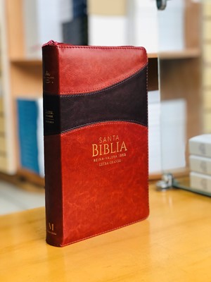 RVR 1960 Biblia Clásica Bitono Marrón Letra Grande