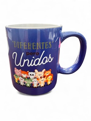 Taza Diferentes pero Unidos (Cerámica)