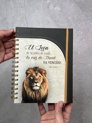 Libreta Anillada El León de la Tribu de Judá ( Tapa Dura, Anillado)
