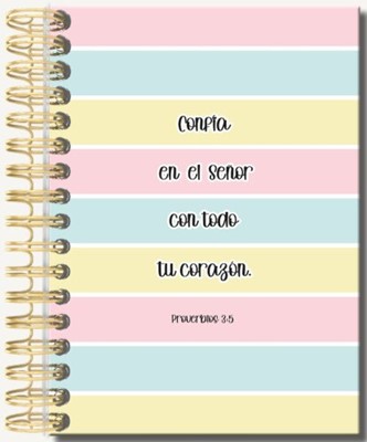 Libreta Anillada Confía en el Señor (Tapa Dura, Anillado)