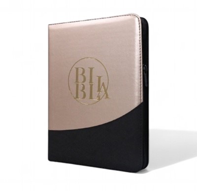 RVR 1960 Biblia Letra Gigante (Imitación Piel Beige, Negro)