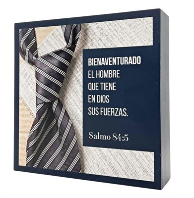 Cuadro de Sobremesa Bienaventurado (Madera)