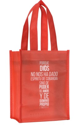 Bolsa Pequeña- Porque Dios no nos ha dado (Tela)