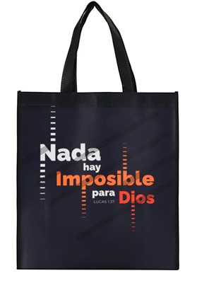 Bolsa Grande - Nada hay imposible (Tela)
