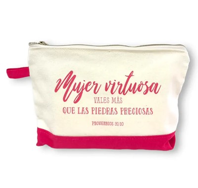 Estuche/ Neceser Mujer Virtuosa (Tela)