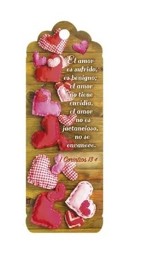Separador 3D El Amor es Sufrido (Plástico)