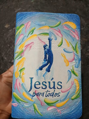 Biblia Jesús para Todos Ilustrada por Victoria Anaya (Imitación de cuero, color marfil)