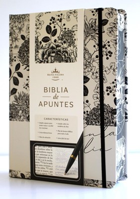 RVR1960 Biblia de Apuntes Edición Cantos Pintados (Tapa Dura)
