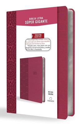 RVR 1960 Biblia Letra Súper Gigante (Imitación Piel)