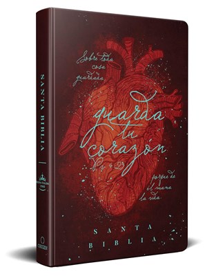 RVR 1960 Biblia Guarda tu Corazón Letra Grande (Tapa Dura)