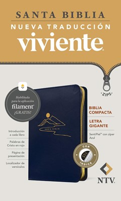 NTV Biblia Compacta con Filament: Nueva Traducción Viviente