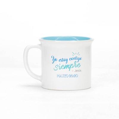 Taza Abba Yo estoy Contigo (Cerámica)