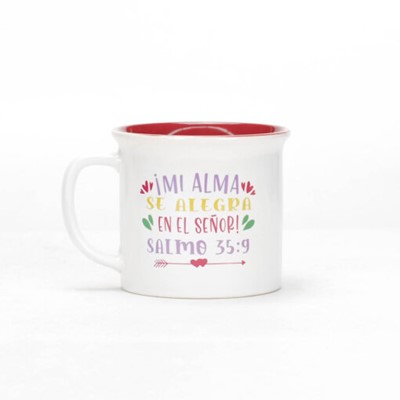 Taza Abba Mi Alma se Alegra (Cerámica)