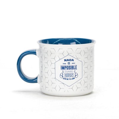 Taza Abba Nada es Imposible (Cerámica)