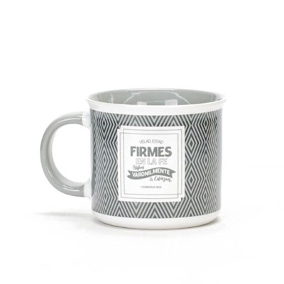 Taza Abba Velad Estad Firmes en la FE (Cerámica)