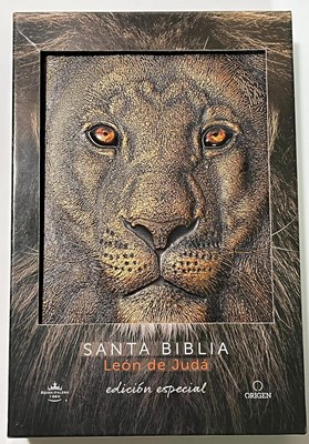 RVR 1960 Biblia León Edición Especial (Imitación cuero, Bronce)