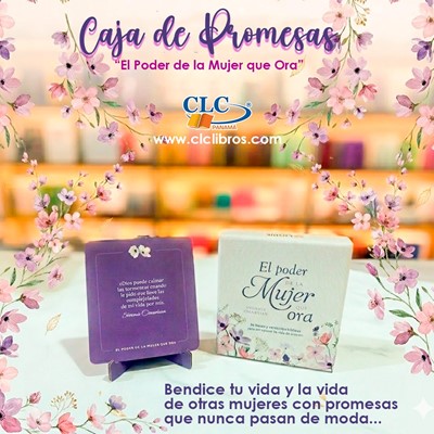 Caja de Promesas El Poder de la Mujer que Ora (Caja de Cartón)