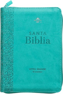 RVR 1960 Biblia Turquesa Floral