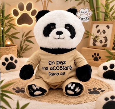 Pandy Muñeco de Peluche Abba - Panda