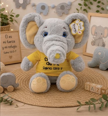 Trompi Muñeco de Peluche Abba - Elefante
