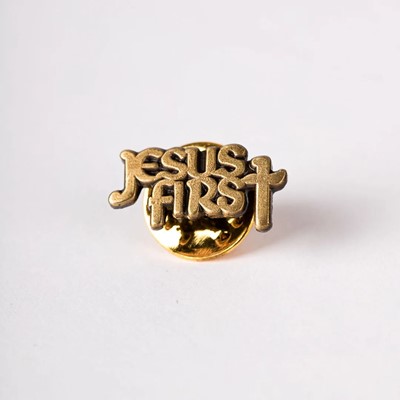Pines Jesus First Lapel (Metal)
