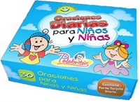Caja de Promesas: Oraciones Diarias para Niños y Niñas (Cajita de cartón)