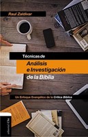 Técnicas De Análisis E Investigación De La Biblia (Rústica) [Libro]