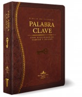 RVR 1960 Biblia de Estudio La Palabra Clave (Piel Italiana Marrón)