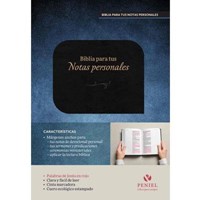 NVI Biblia Para Tus Notas Personales (Cuero Ecológico)