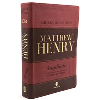 RVR Biblia de Estudio Matthew Henry (Piel Especial/Marrón dos Tonos)