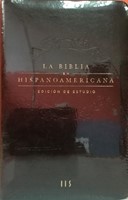 BHTI Biblia De Estudio Hispanoamericana (Imitación Piel)