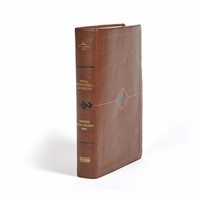 RVR 1960 Biblia de Estudio Cronológica (Simil Piel Marrón)