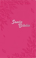 NTV Biblia Edición Zíper (Sentipiel - Flores Rosa)